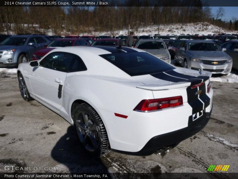 Summit White / Black 2014 Chevrolet Camaro SS/RS Coupe