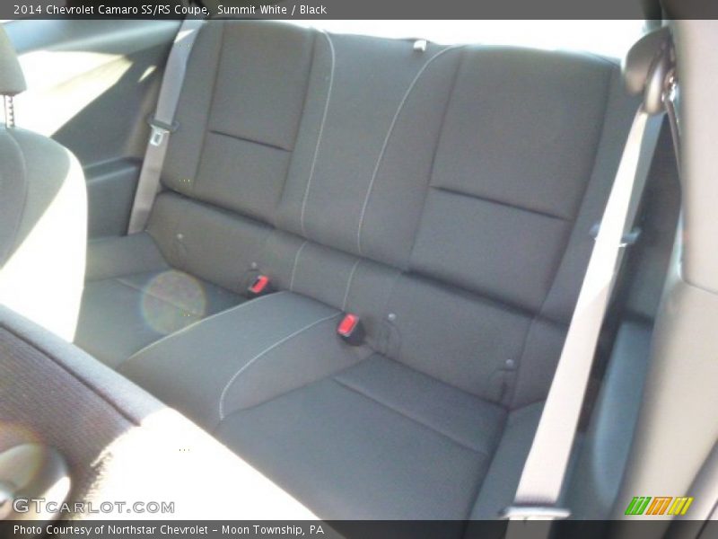 Rear Seat of 2014 Camaro SS/RS Coupe