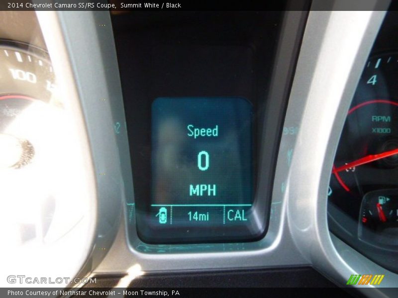 Summit White / Black 2014 Chevrolet Camaro SS/RS Coupe