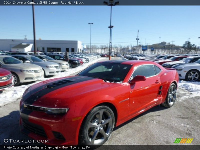 Red Hot / Black 2014 Chevrolet Camaro SS/RS Coupe
