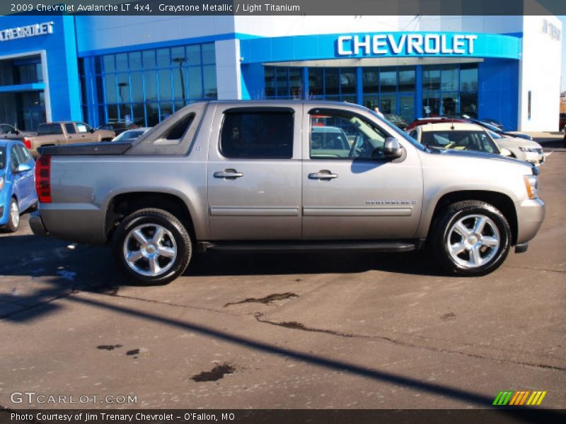 Graystone Metallic / Light Titanium 2009 Chevrolet Avalanche LT 4x4