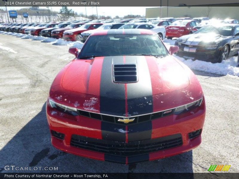 Red Hot / Black 2014 Chevrolet Camaro SS/RS Coupe