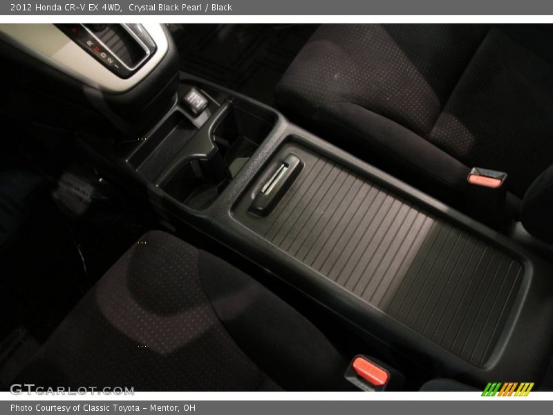 Crystal Black Pearl / Black 2012 Honda CR-V EX 4WD