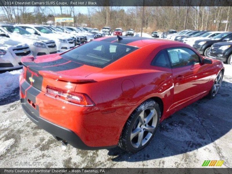 Red Hot / Black 2014 Chevrolet Camaro SS/RS Coupe