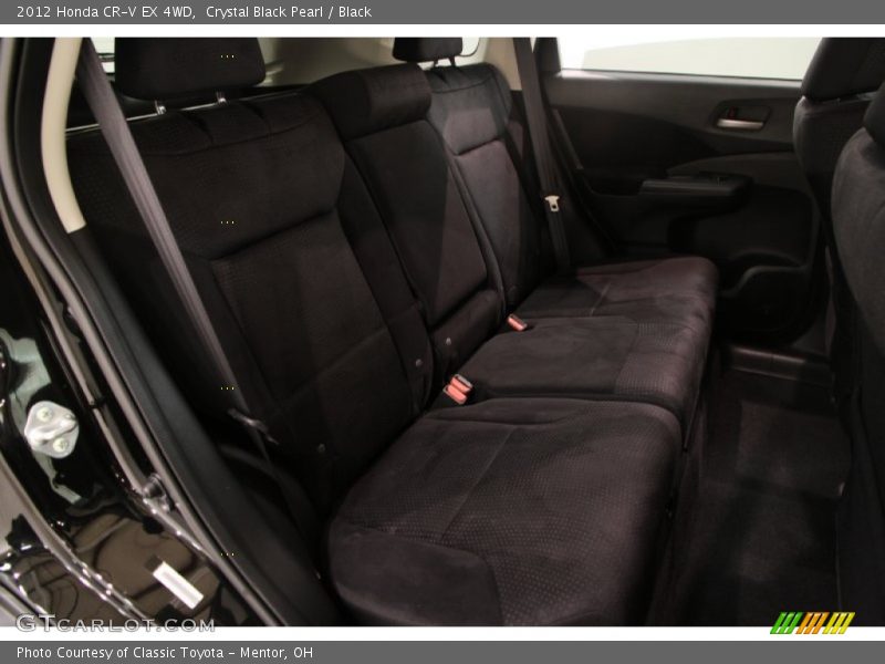 Crystal Black Pearl / Black 2012 Honda CR-V EX 4WD