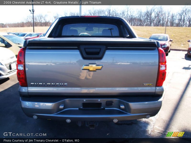Graystone Metallic / Light Titanium 2009 Chevrolet Avalanche LT 4x4