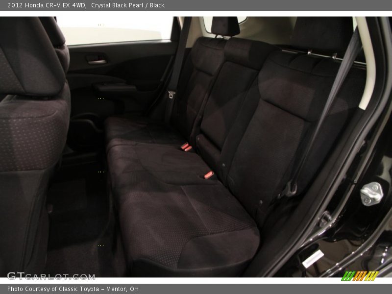Crystal Black Pearl / Black 2012 Honda CR-V EX 4WD