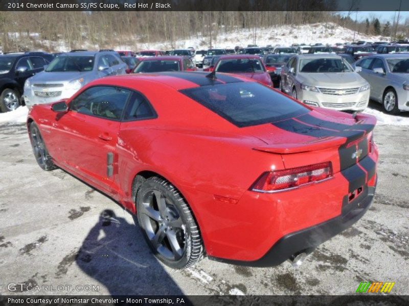 Red Hot / Black 2014 Chevrolet Camaro SS/RS Coupe