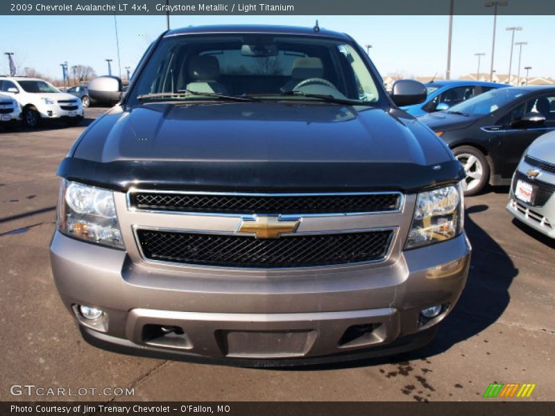 Graystone Metallic / Light Titanium 2009 Chevrolet Avalanche LT 4x4
