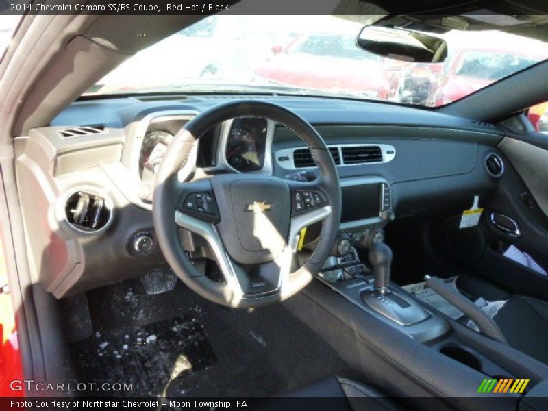 Red Hot / Black 2014 Chevrolet Camaro SS/RS Coupe