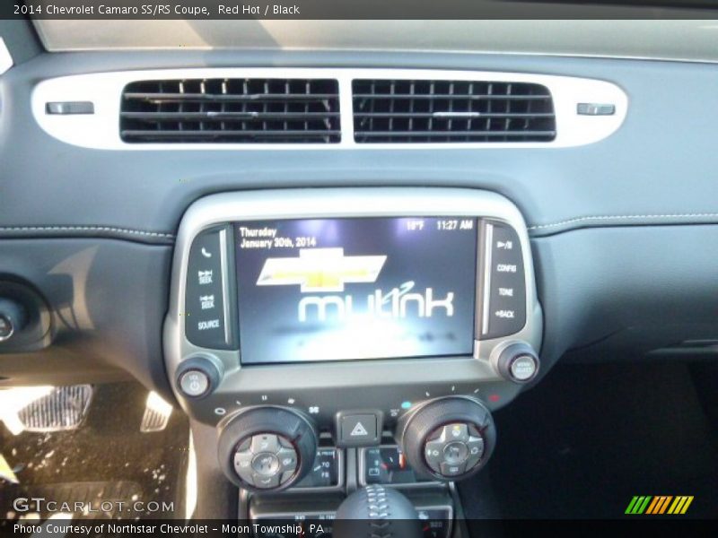 Red Hot / Black 2014 Chevrolet Camaro SS/RS Coupe