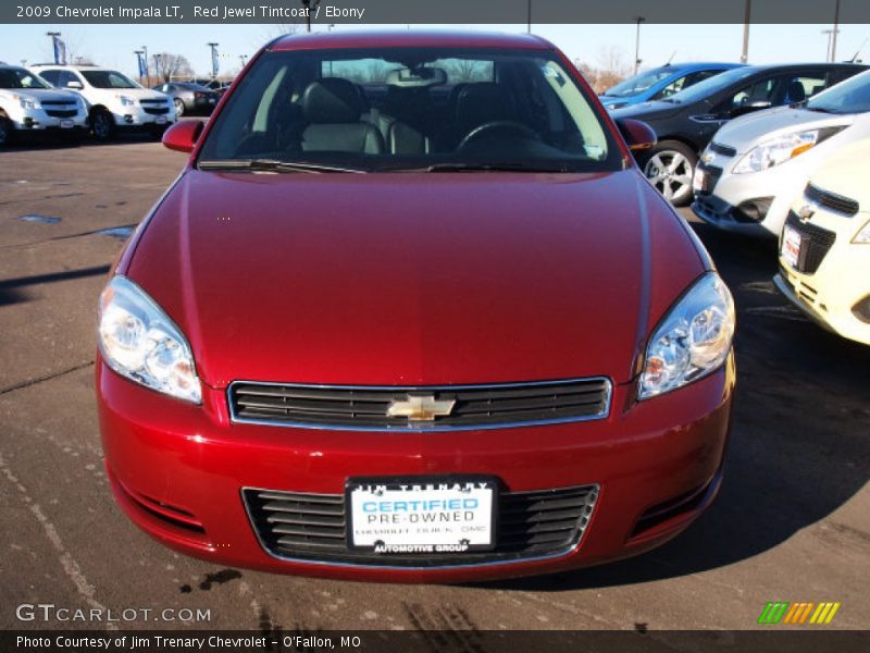 Red Jewel Tintcoat / Ebony 2009 Chevrolet Impala LT