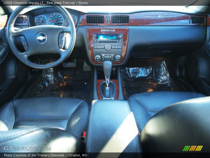 Red Jewel Tintcoat / Ebony 2009 Chevrolet Impala LT