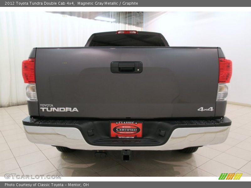 Magnetic Gray Metallic / Graphite 2012 Toyota Tundra Double Cab 4x4