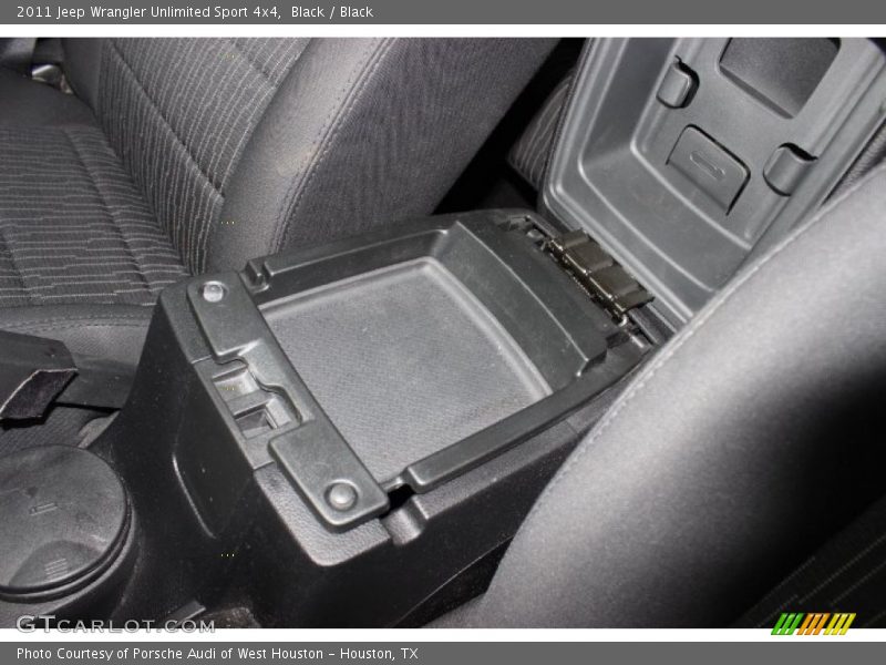 Black / Black 2011 Jeep Wrangler Unlimited Sport 4x4