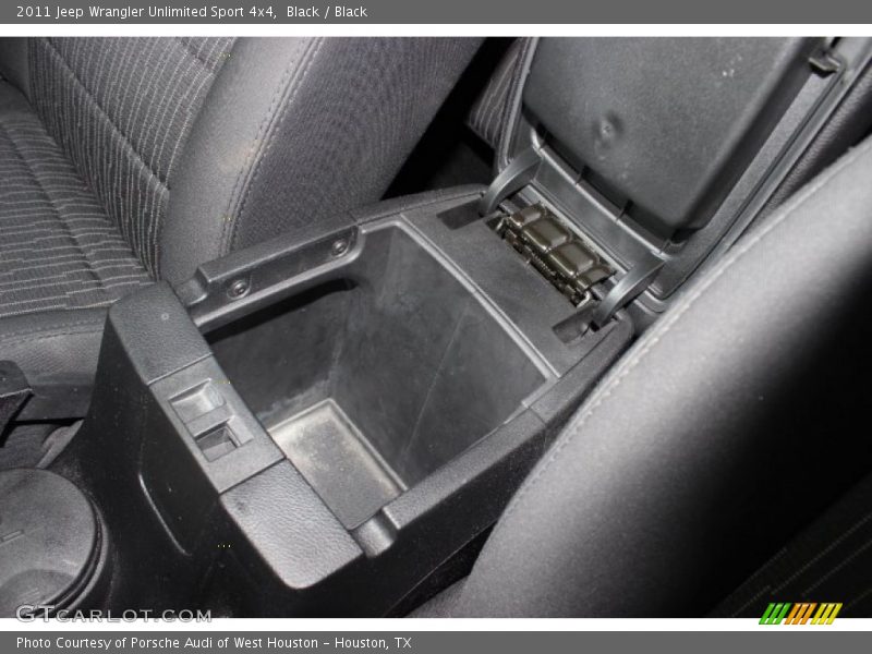 Black / Black 2011 Jeep Wrangler Unlimited Sport 4x4