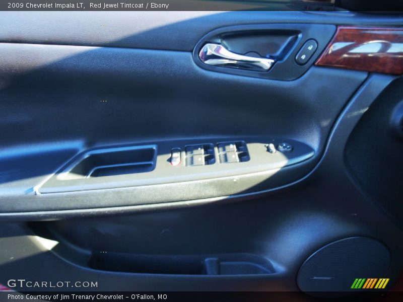 Red Jewel Tintcoat / Ebony 2009 Chevrolet Impala LT