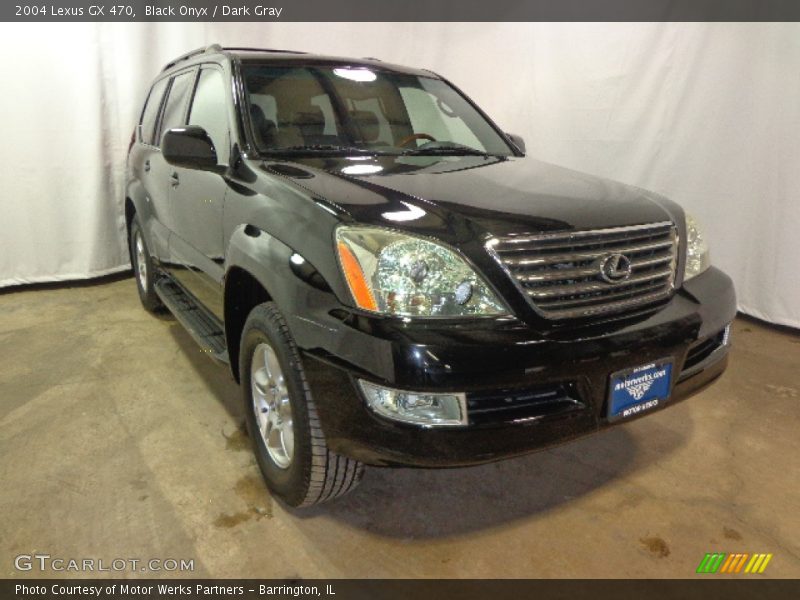 Black Onyx / Dark Gray 2004 Lexus GX 470