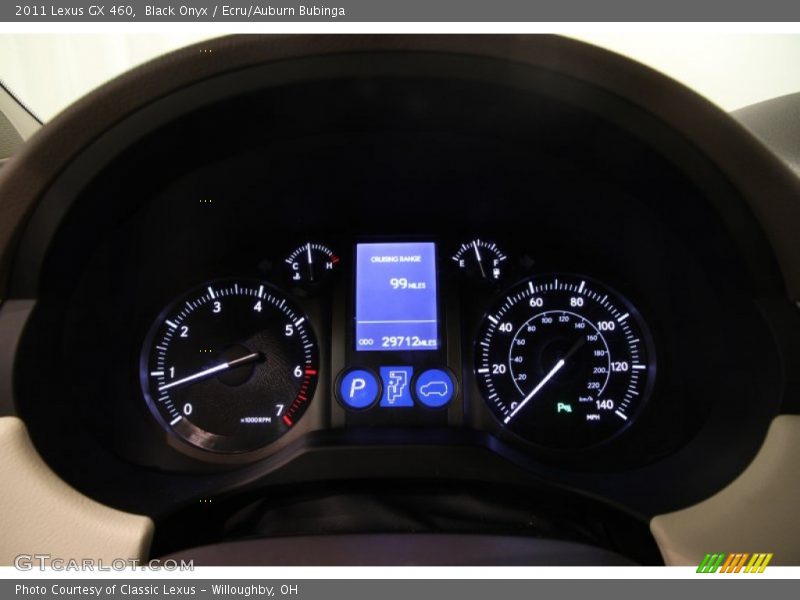 Black Onyx / Ecru/Auburn Bubinga 2011 Lexus GX 460