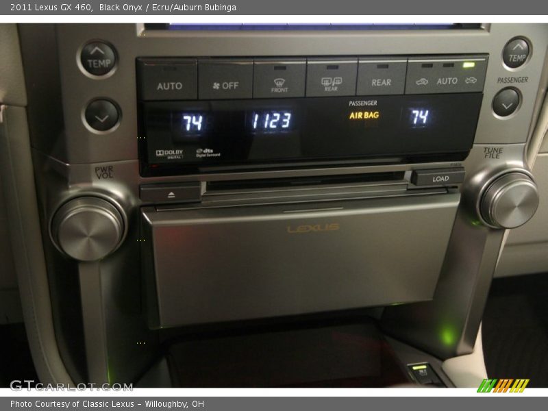 Black Onyx / Ecru/Auburn Bubinga 2011 Lexus GX 460