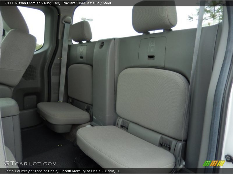 Radiant Silver Metallic / Steel 2011 Nissan Frontier S King Cab