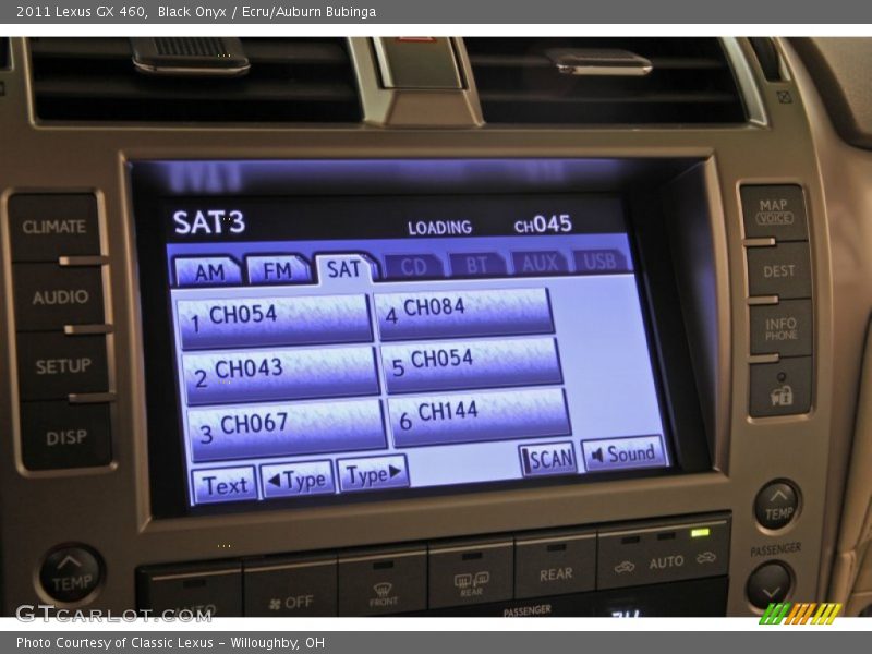 Black Onyx / Ecru/Auburn Bubinga 2011 Lexus GX 460