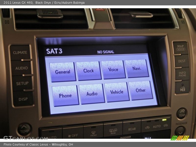 Black Onyx / Ecru/Auburn Bubinga 2011 Lexus GX 460