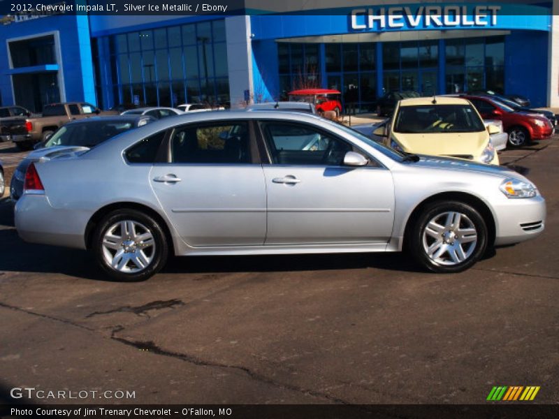 Silver Ice Metallic / Ebony 2012 Chevrolet Impala LT
