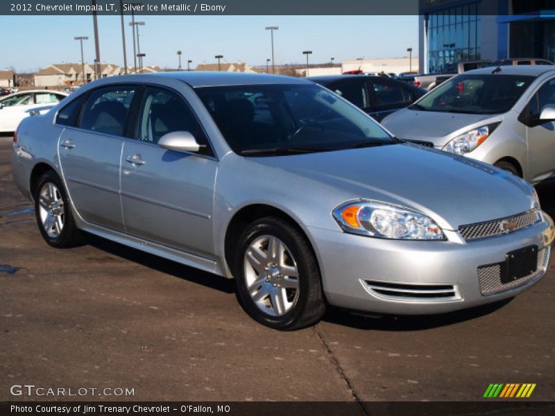 Silver Ice Metallic / Ebony 2012 Chevrolet Impala LT