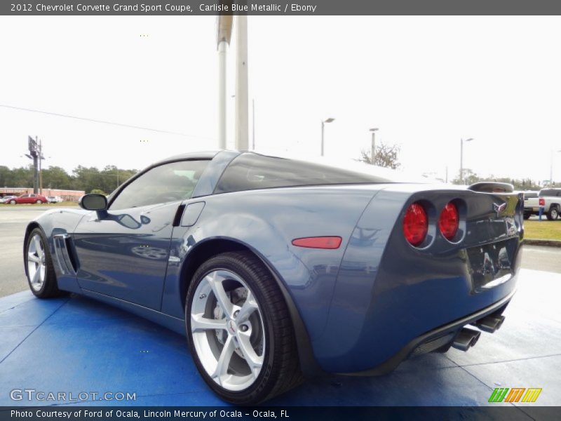  2012 Corvette Grand Sport Coupe Carlisle Blue Metallic