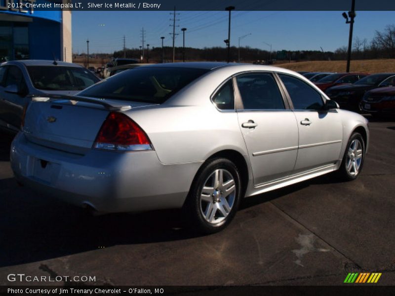 Silver Ice Metallic / Ebony 2012 Chevrolet Impala LT