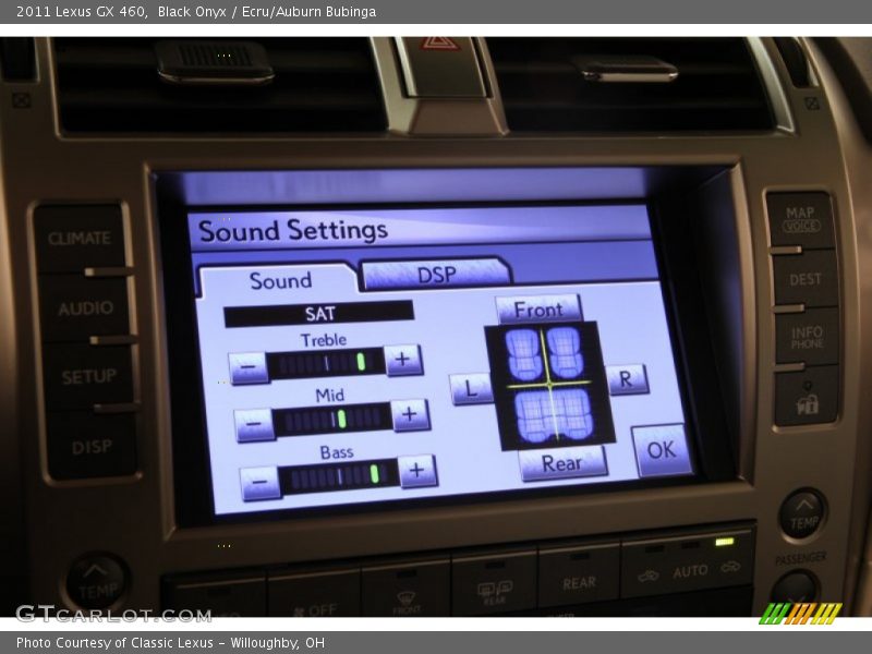 Black Onyx / Ecru/Auburn Bubinga 2011 Lexus GX 460