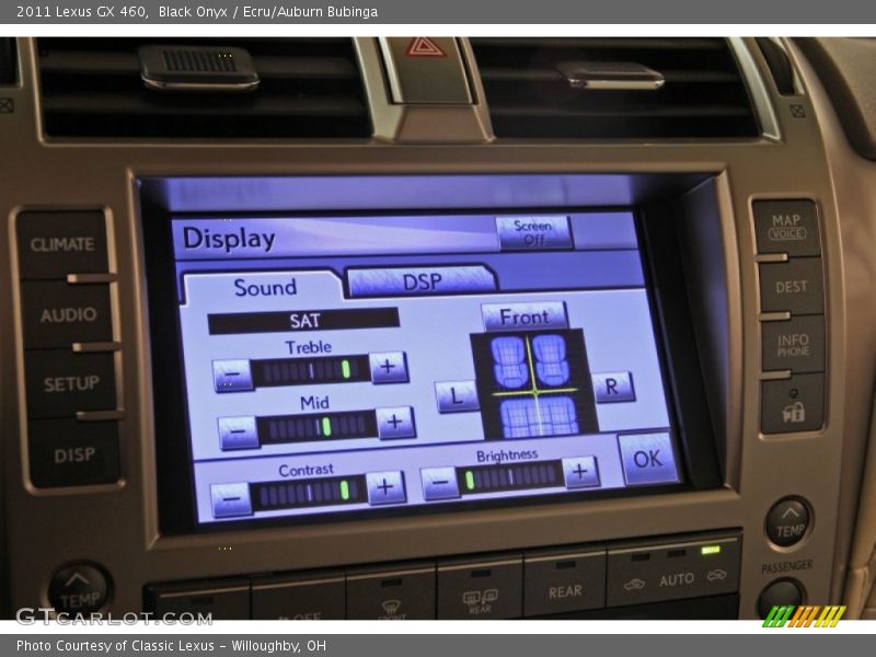 Black Onyx / Ecru/Auburn Bubinga 2011 Lexus GX 460