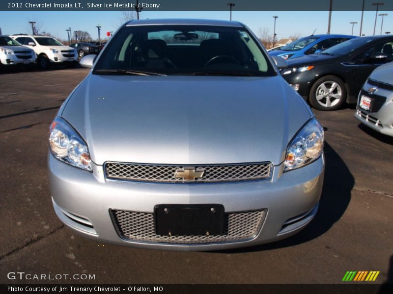 Silver Ice Metallic / Ebony 2012 Chevrolet Impala LT
