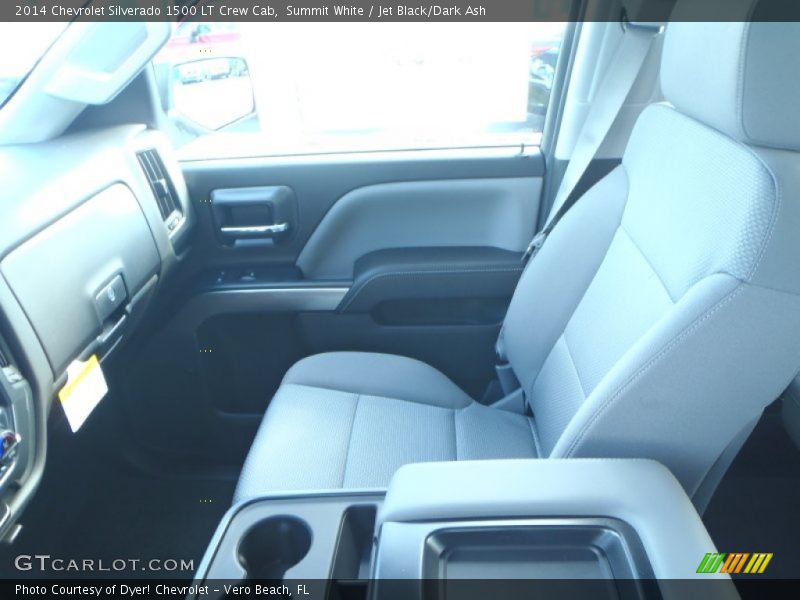 Summit White / Jet Black/Dark Ash 2014 Chevrolet Silverado 1500 LT Crew Cab