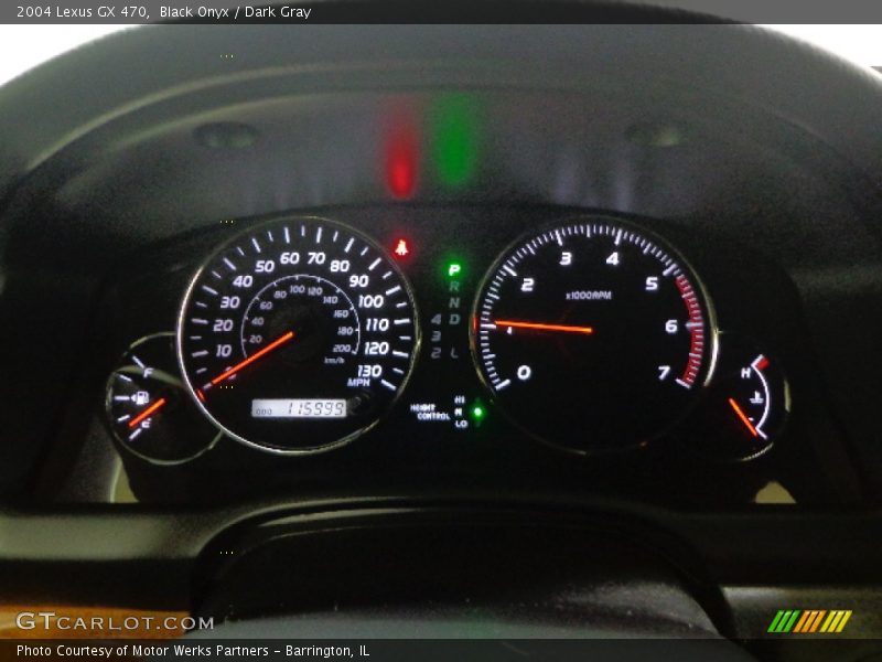 Black Onyx / Dark Gray 2004 Lexus GX 470