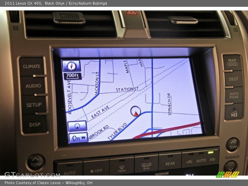 Black Onyx / Ecru/Auburn Bubinga 2011 Lexus GX 460