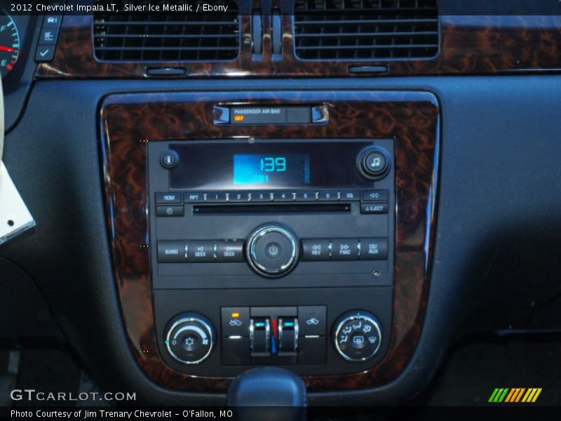 Silver Ice Metallic / Ebony 2012 Chevrolet Impala LT