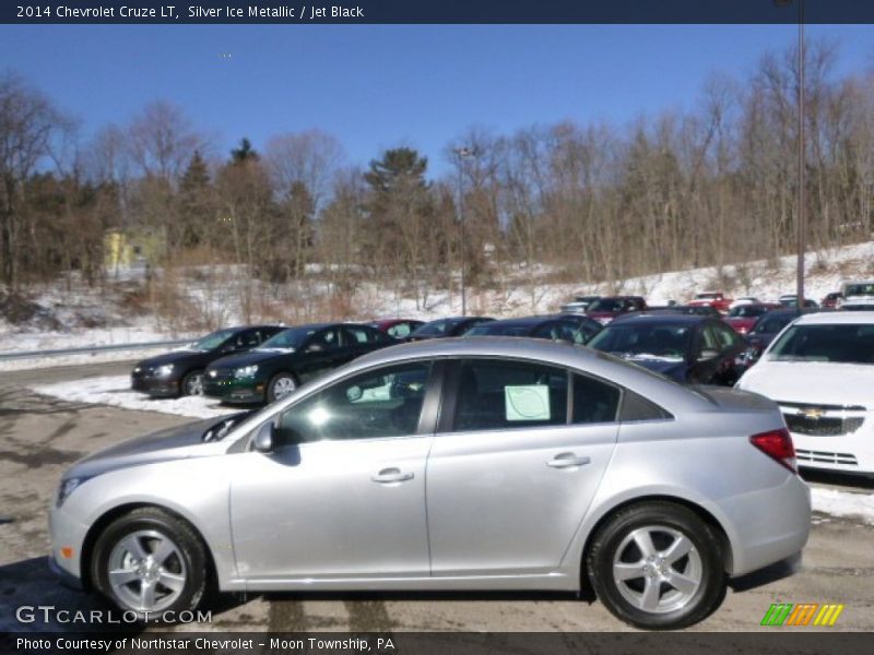 Silver Ice Metallic / Jet Black 2014 Chevrolet Cruze LT