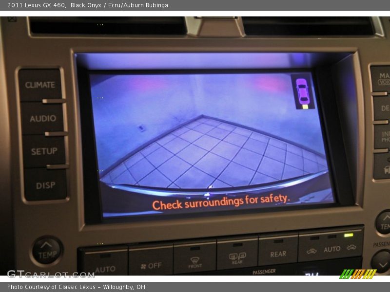 Black Onyx / Ecru/Auburn Bubinga 2011 Lexus GX 460