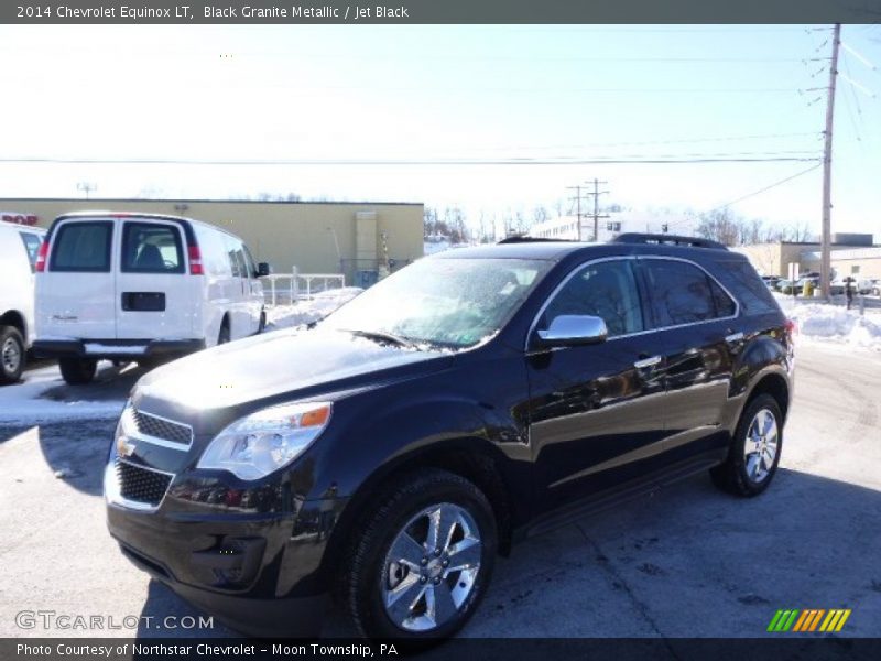 Black Granite Metallic / Jet Black 2014 Chevrolet Equinox LT