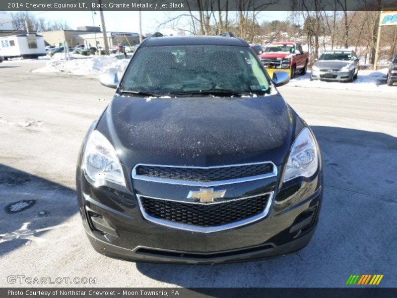 Black Granite Metallic / Jet Black 2014 Chevrolet Equinox LT