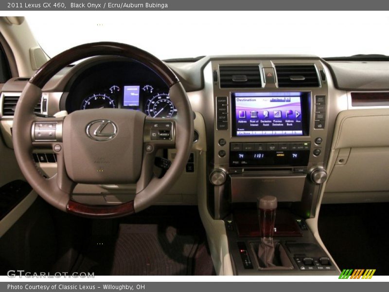 Black Onyx / Ecru/Auburn Bubinga 2011 Lexus GX 460