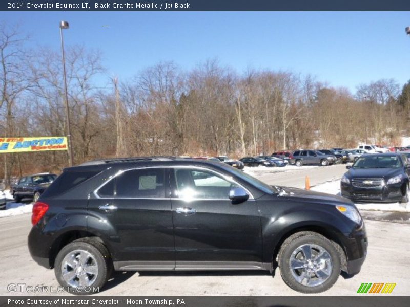 Black Granite Metallic / Jet Black 2014 Chevrolet Equinox LT
