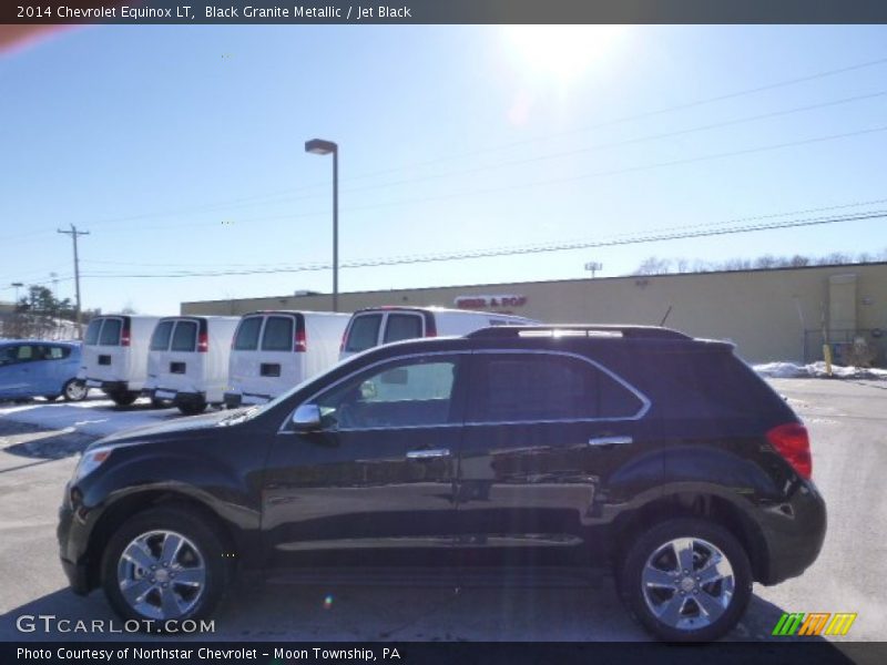 Black Granite Metallic / Jet Black 2014 Chevrolet Equinox LT