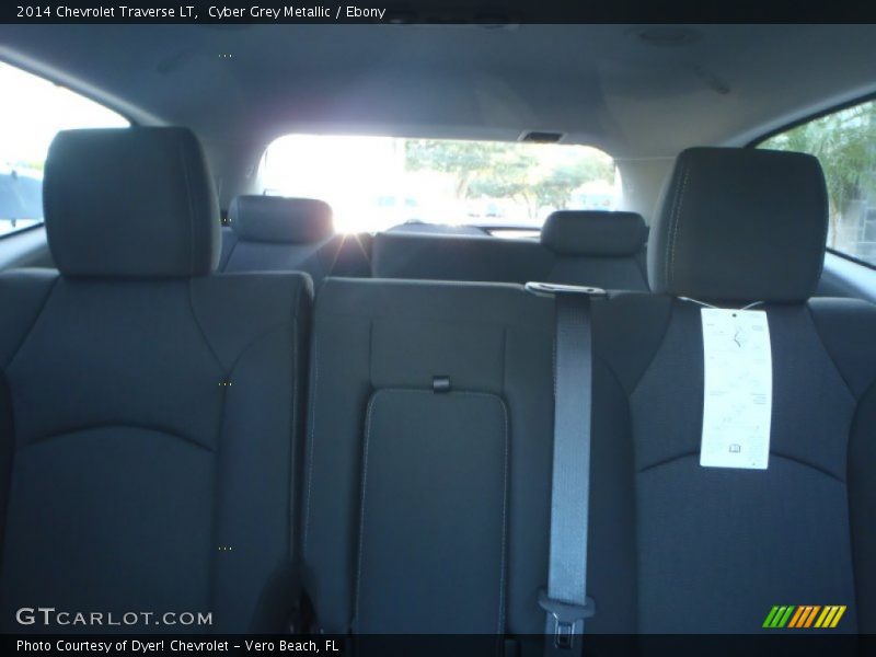 Cyber Grey Metallic / Ebony 2014 Chevrolet Traverse LT