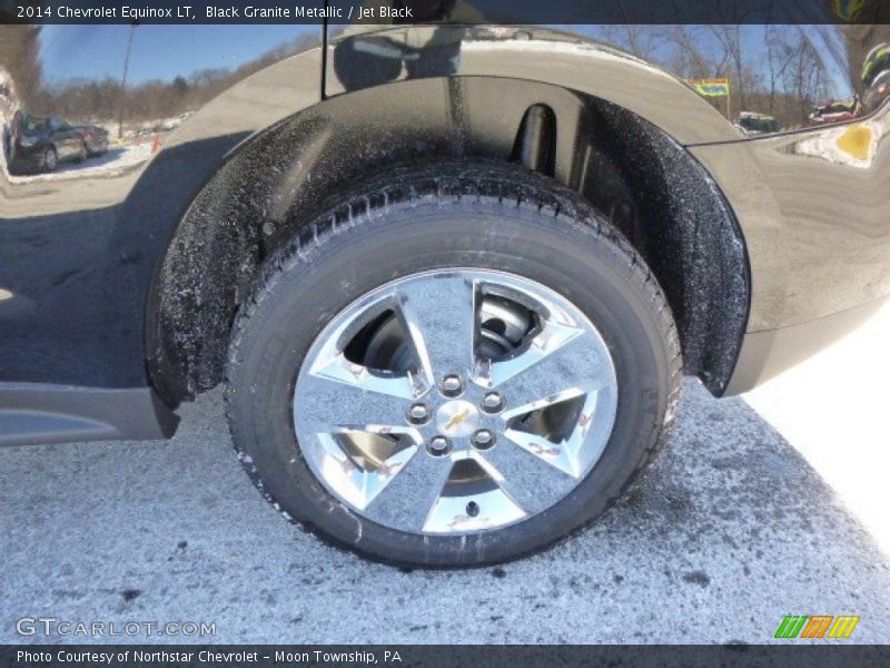 Black Granite Metallic / Jet Black 2014 Chevrolet Equinox LT