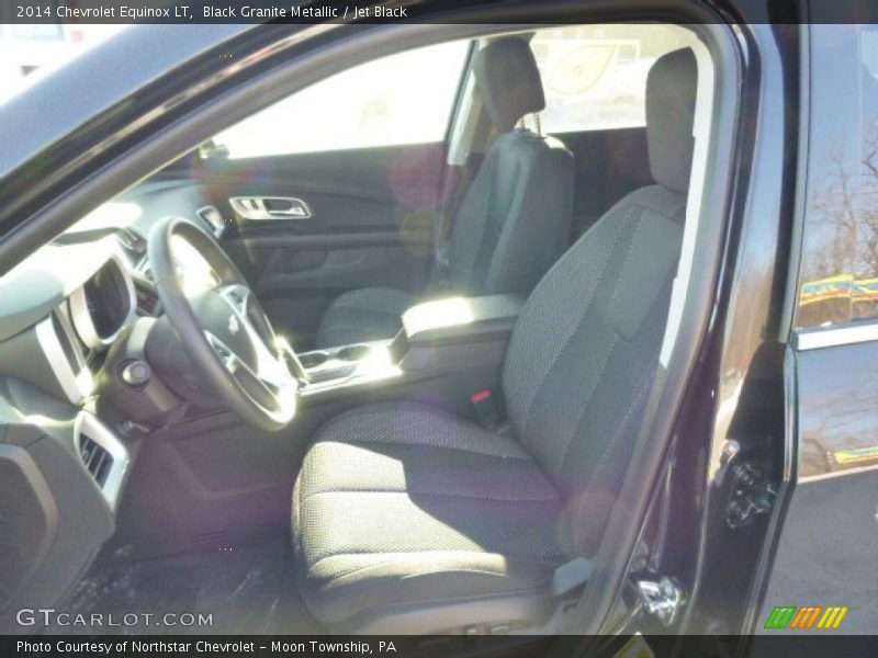 Black Granite Metallic / Jet Black 2014 Chevrolet Equinox LT