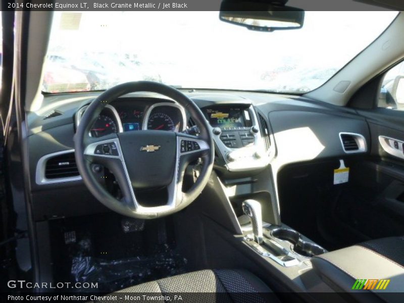 Black Granite Metallic / Jet Black 2014 Chevrolet Equinox LT