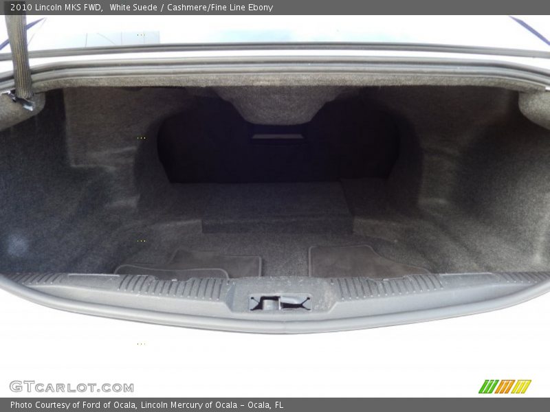 White Suede / Cashmere/Fine Line Ebony 2010 Lincoln MKS FWD